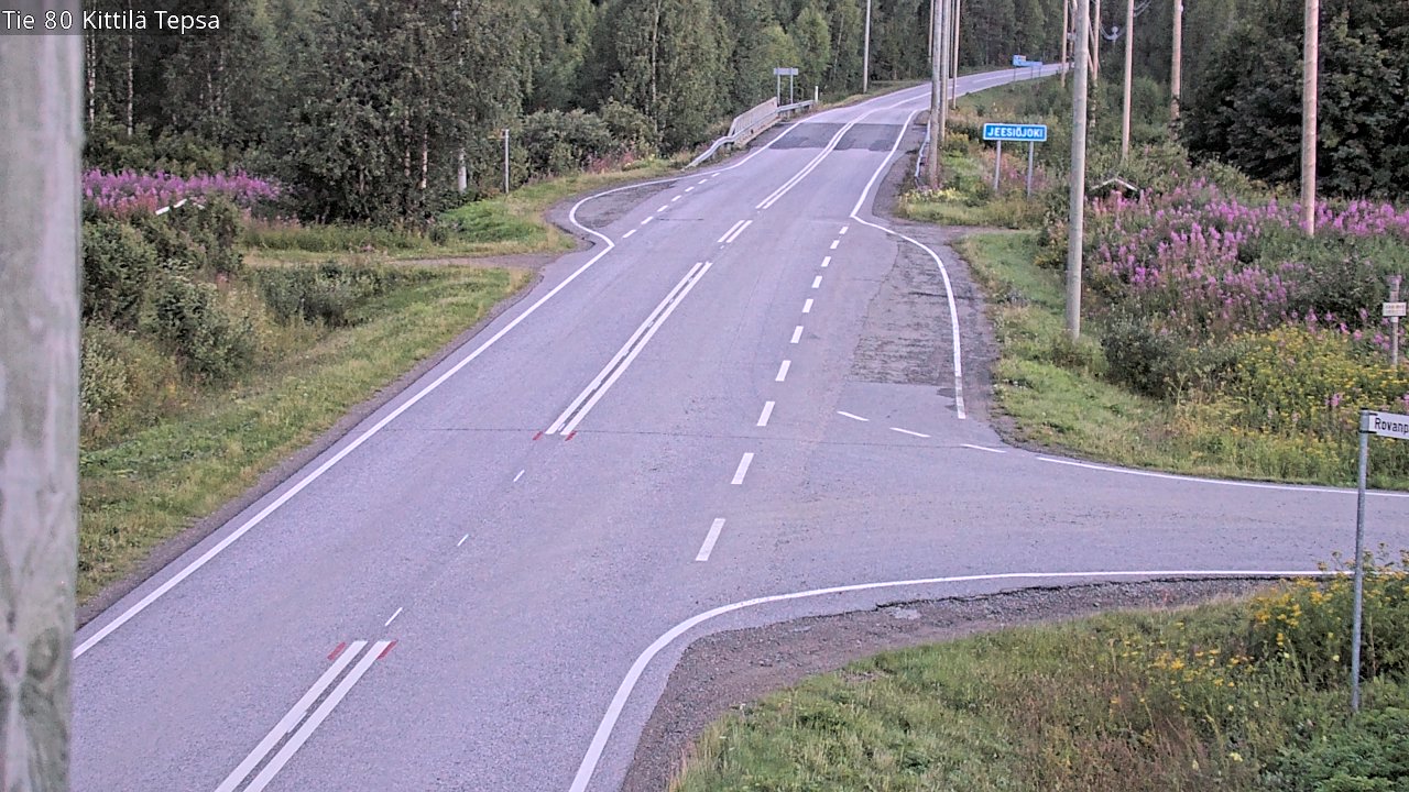 Kelikamerat Kuva Tie 80 Kittilä, Tepsa, Kittilä, Lappi