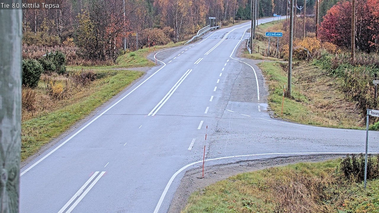 Kelikamerat Kuva Tie 80 Kittilä, Tepsa, Kittilä, Lappi