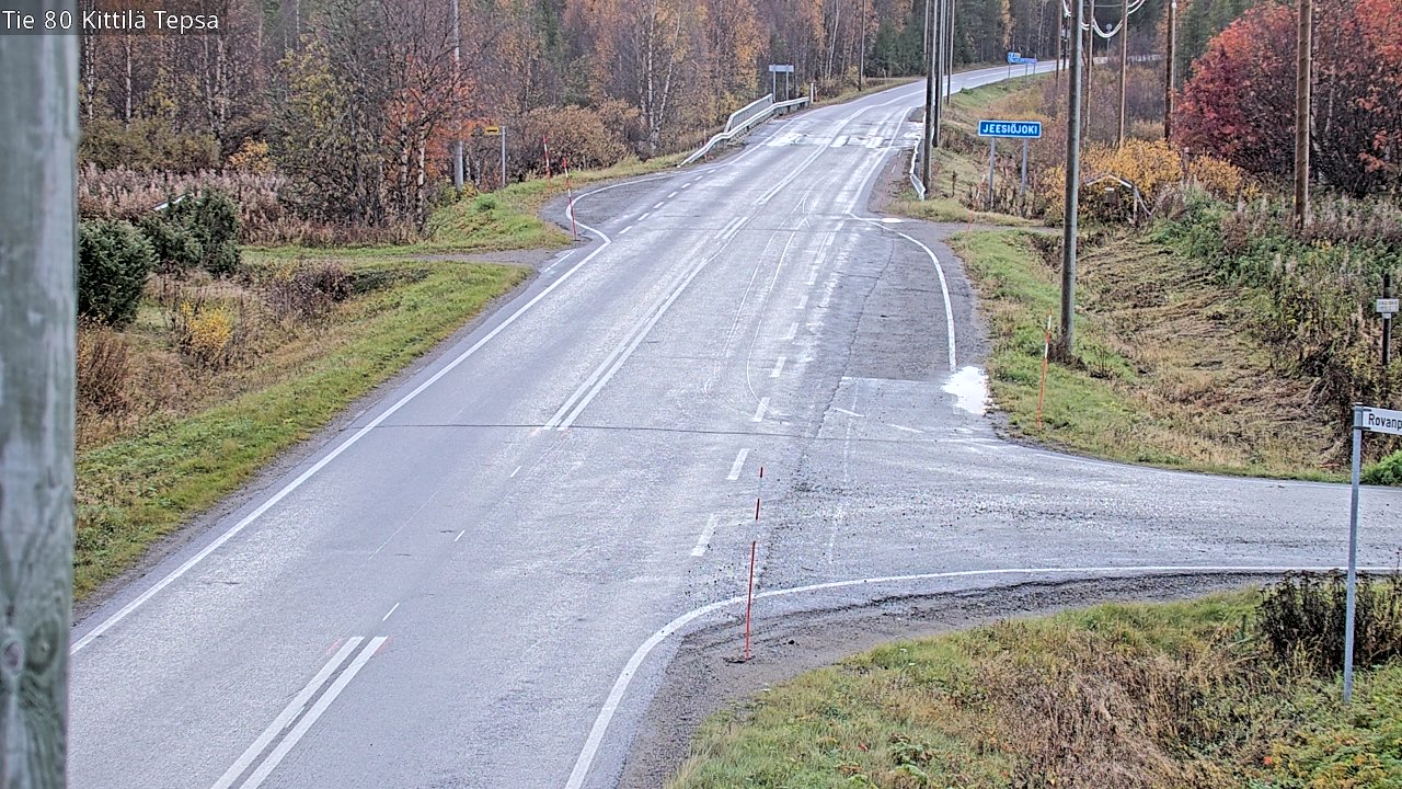 Kelikamerat Kuva Tie 80 Kittilä, Tepsa, Kittilä, Lappi