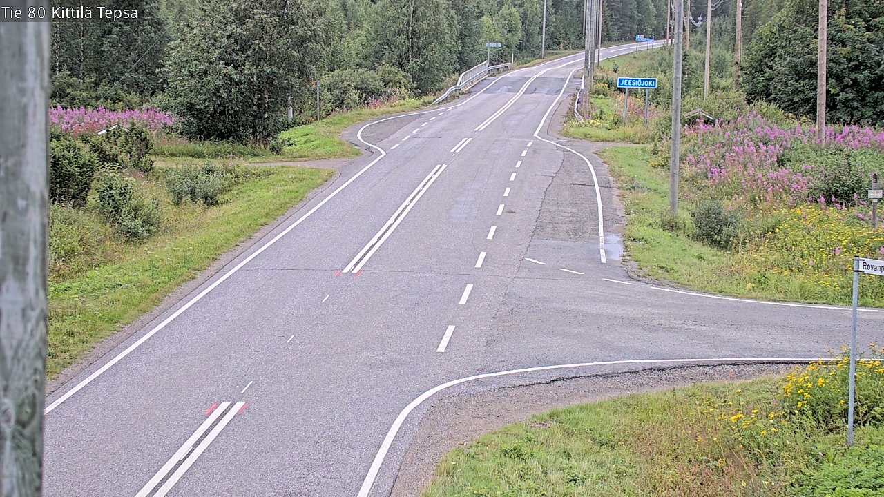 Kelikamerat Kuva Tie 80 Kittilä, Tepsa, Kittilä, Lappi