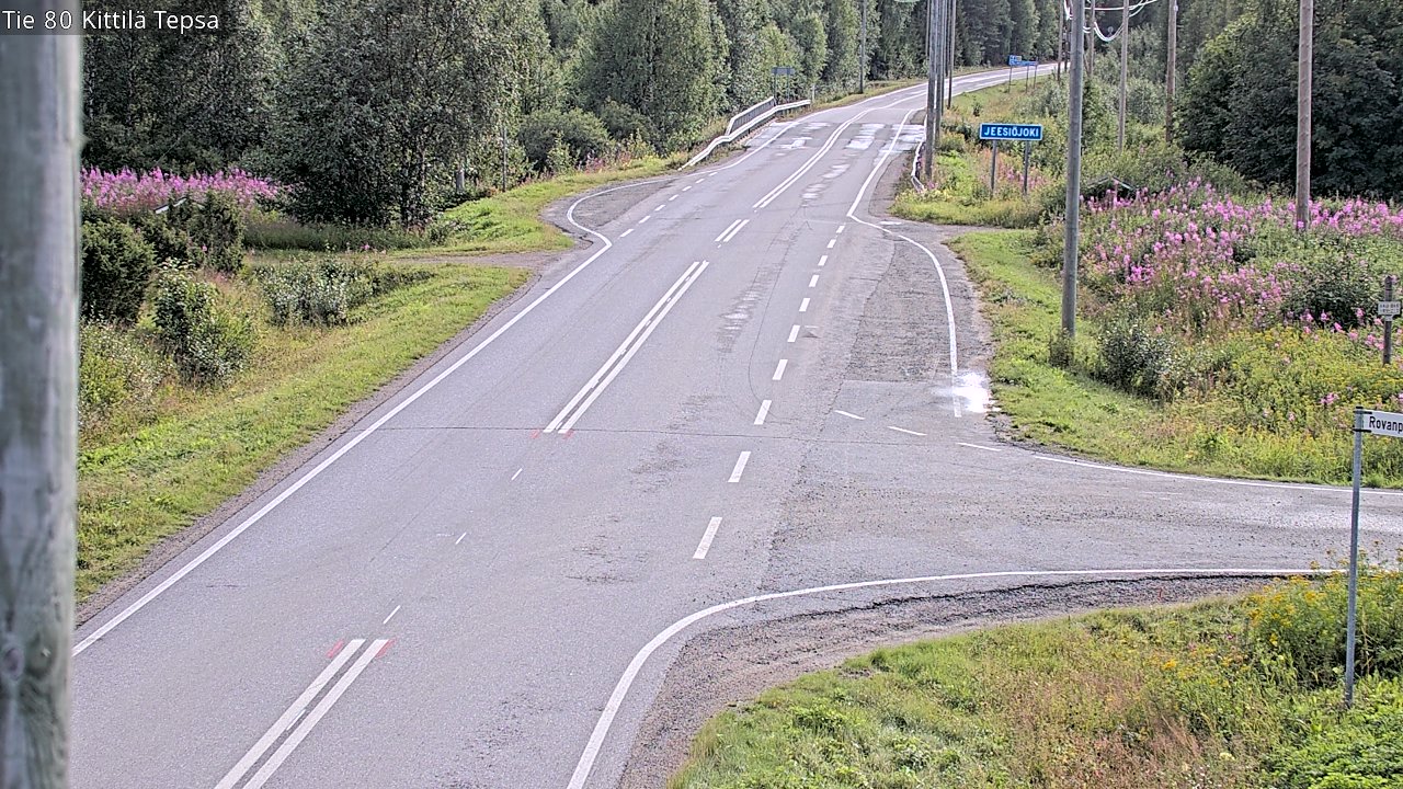 Kelikamerat Kuva Tie 80 Kittilä, Tepsa, Kittilä, Lappi