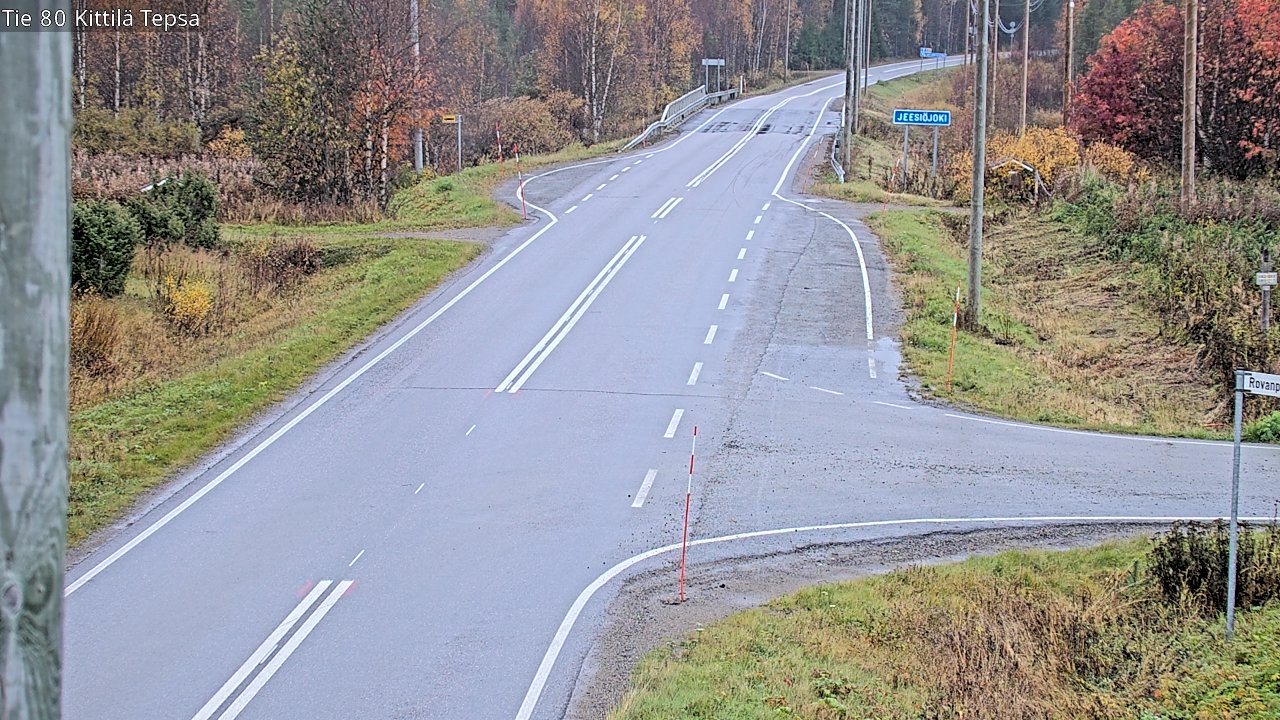 Kelikamerat Kuva Tie 80 Kittilä, Tepsa, Kittilä, Lappi
