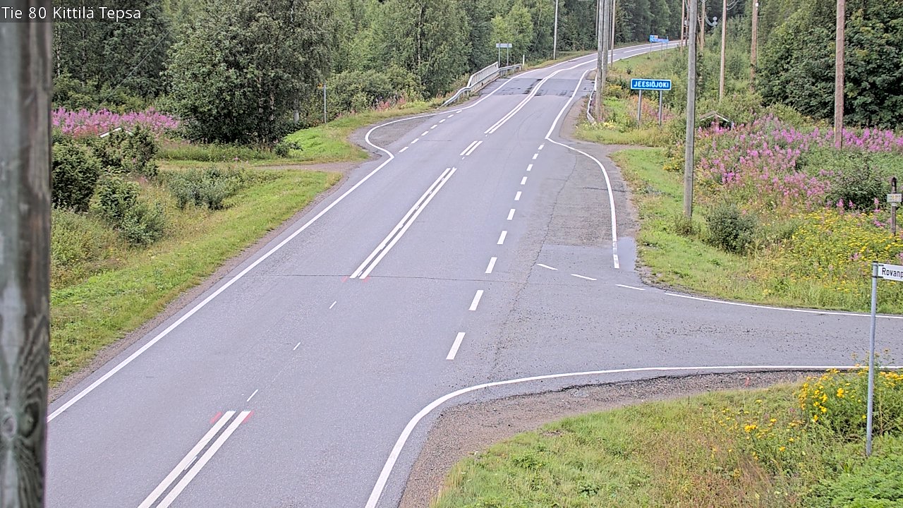 Kelikamerat Kuva Tie 80 Kittilä, Tepsa, Kittilä, Lappi