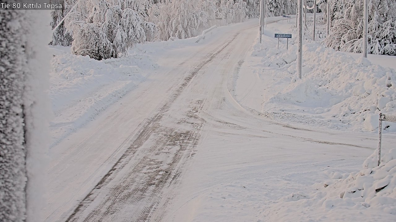 Kelikamerat Kuva Tie 80 Kittilä, Tepsa, Kittilä, Lappi