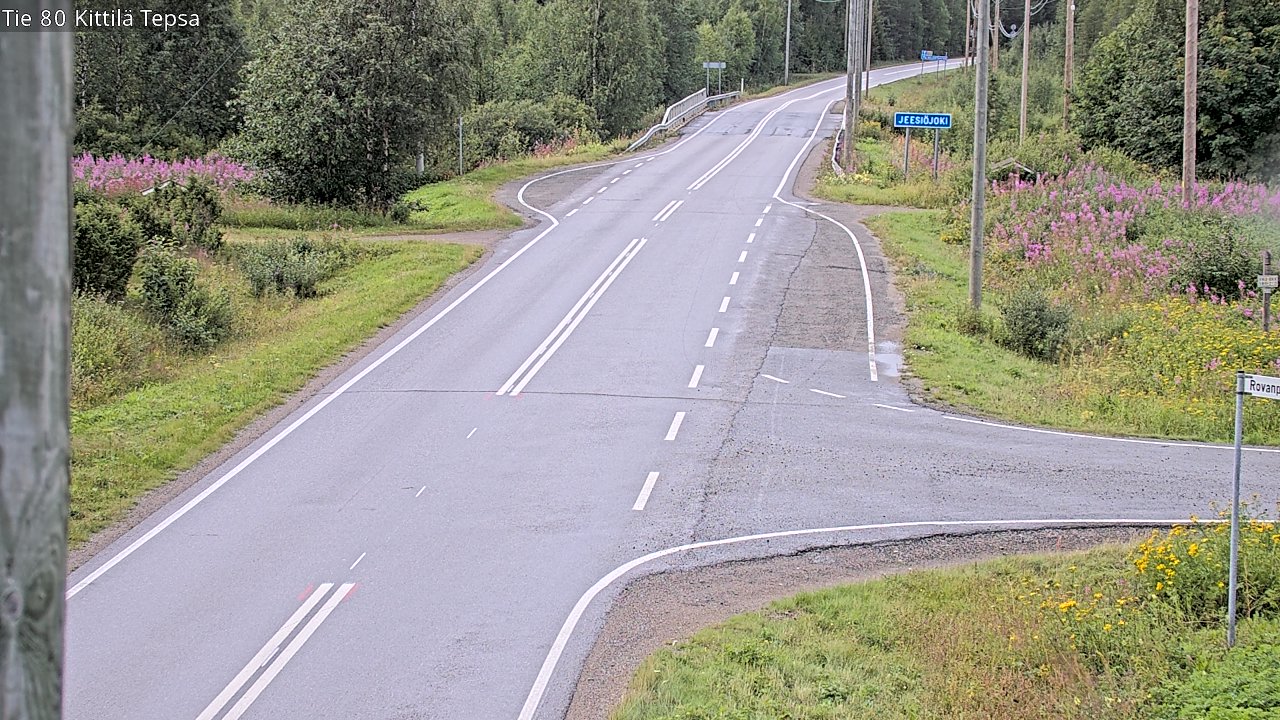 Kelikamerat Kuva Tie 80 Kittilä, Tepsa, Kittilä, Lappi