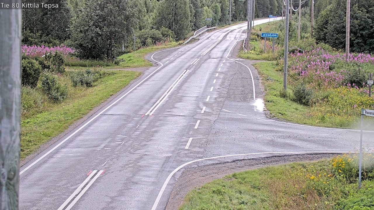 Kelikamerat Kuva Tie 80 Kittilä, Tepsa, Kittilä, Lappi