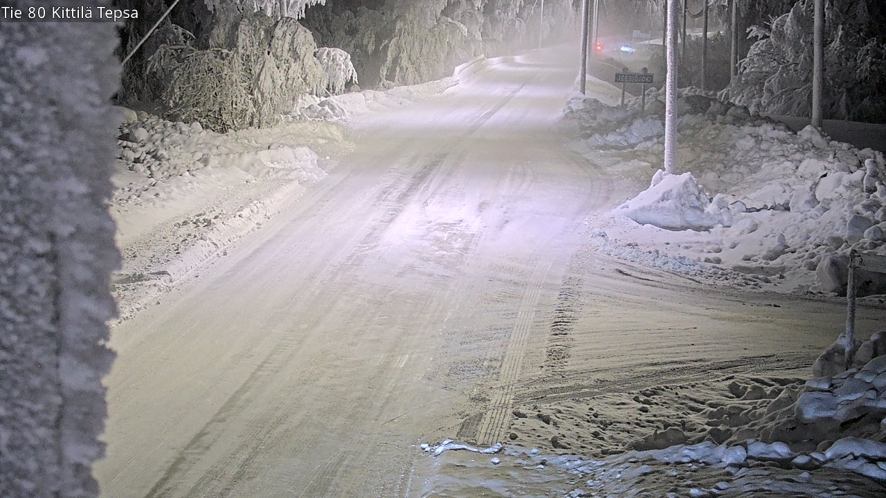 Kelikamerat Kuva Tie 80 Kittilä, Tepsa, Kittilä, Lappi