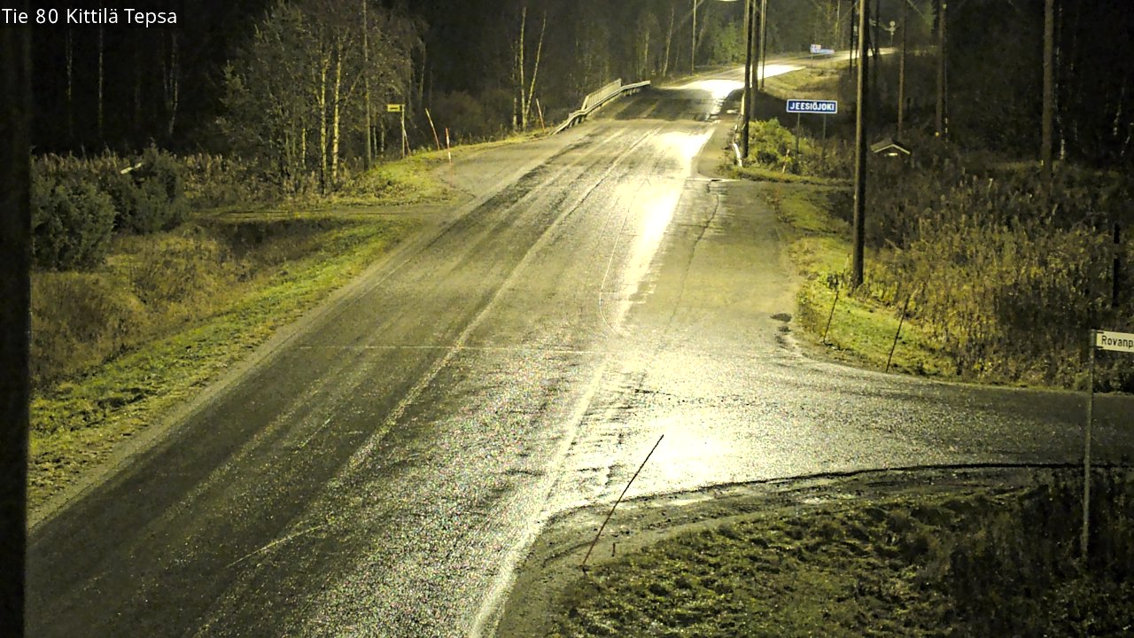 Kelikamerat Kuva Tie 80 Kittilä, Tepsa, Kittilä, Lappi