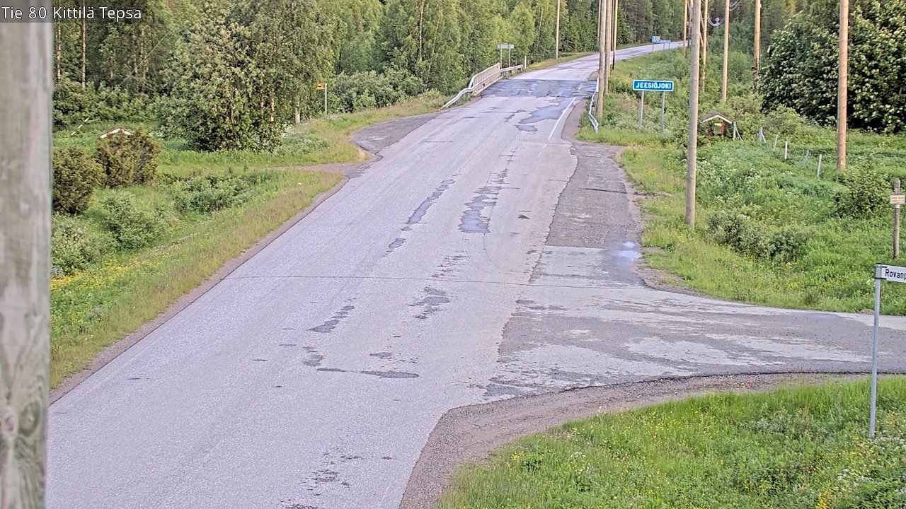 Kelikamerat Kuva Tie 80 Kittilä, Tepsa, Kittilä, Lappi