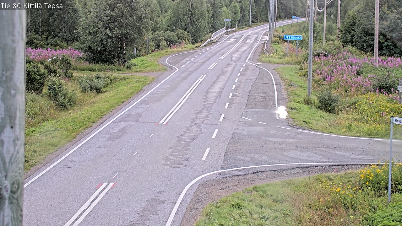 Kelikamerat Kuva Tie 80 Kittilä, Tepsa, Kittilä, Lappi