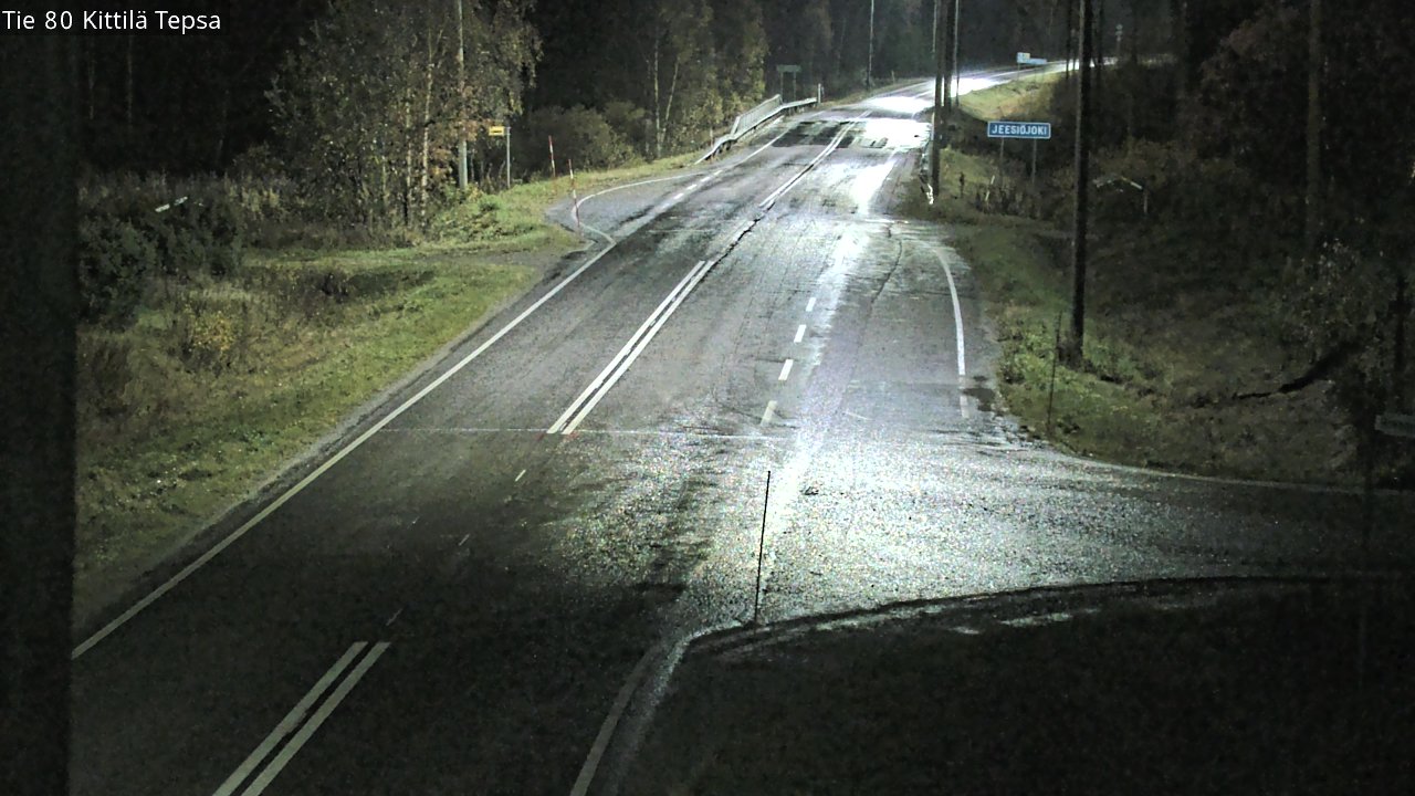 Kelikamerat Kuva Tie 80 Kittilä, Tepsa, Kittilä, Lappi
