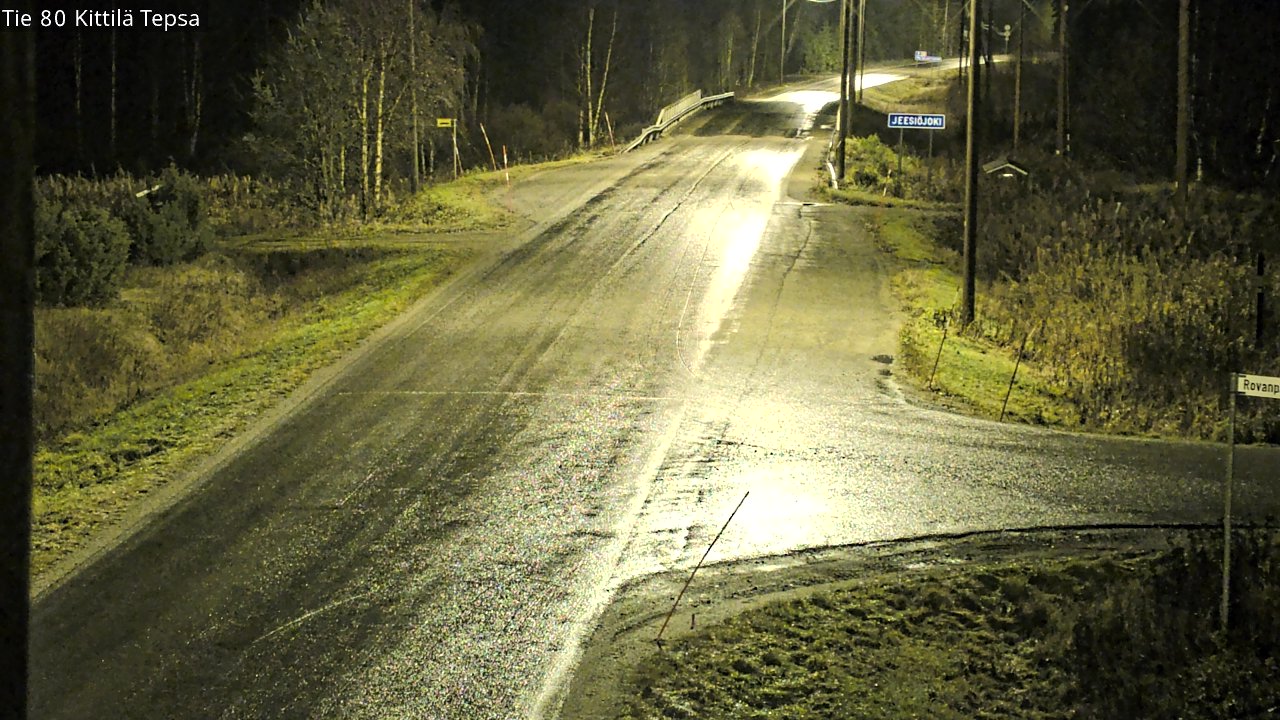 Kelikamerat Kuva Tie 80 Kittilä, Tepsa, Kittilä, Lappi