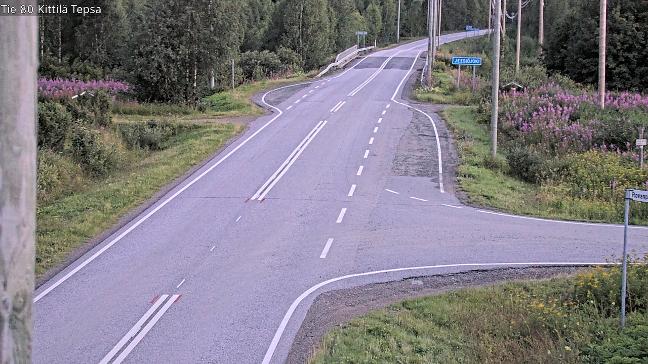 Kelikamerat Kuva Tie 80 Kittilä, Tepsa, Kittilä, Lappi