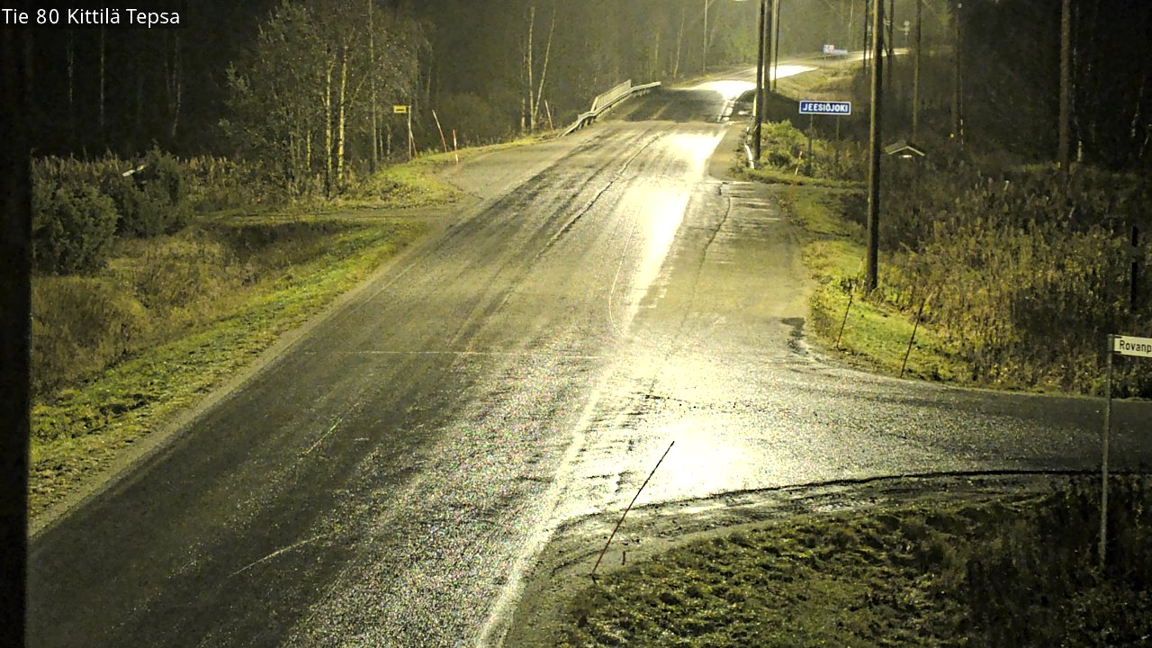 Kelikamerat Kuva Tie 80 Kittilä, Tepsa, Kittilä, Lappi