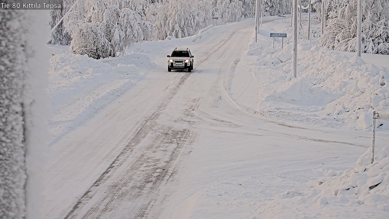 Kelikamerat Kuva Tie 80 Kittilä, Tepsa, Kittilä, Lappi