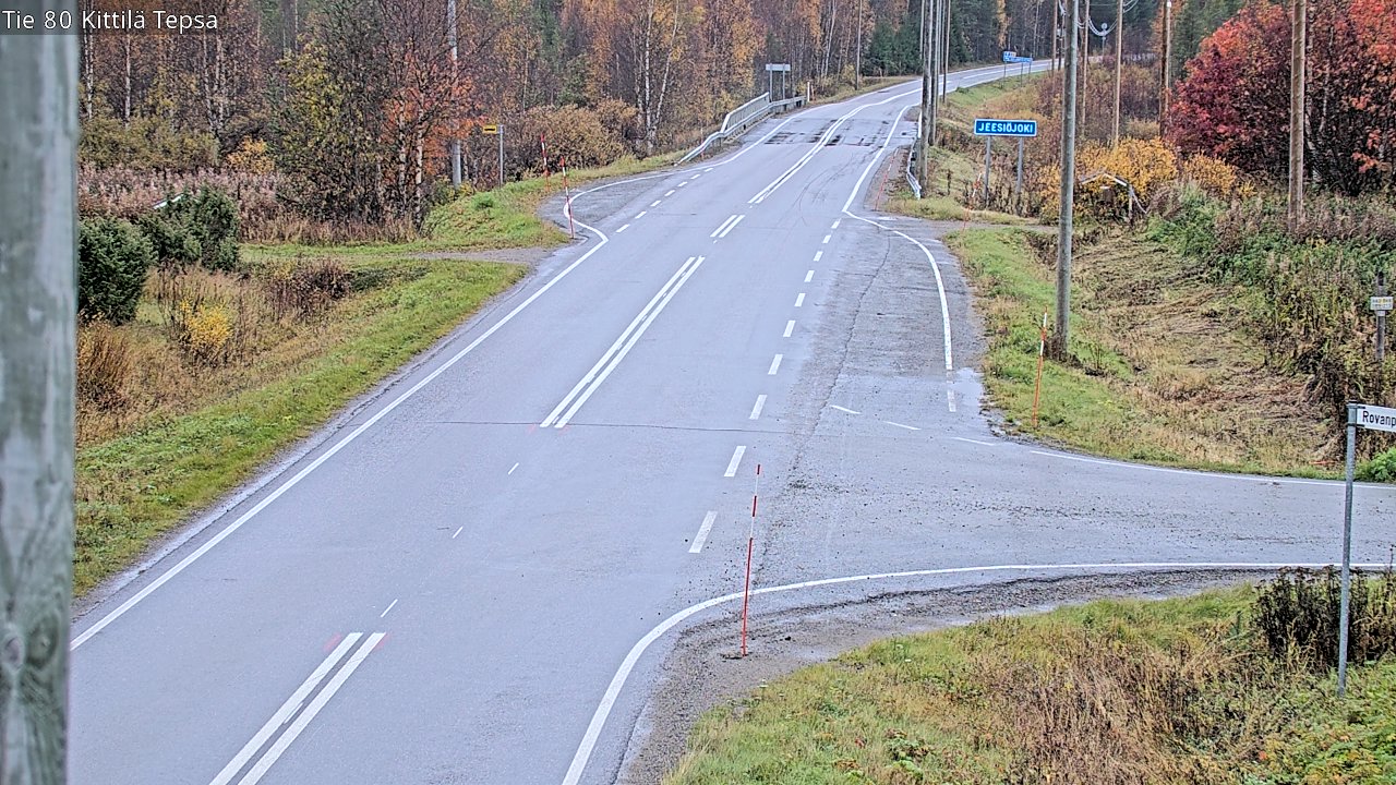 Kelikamerat Kuva Tie 80 Kittilä, Tepsa, Kittilä, Lappi