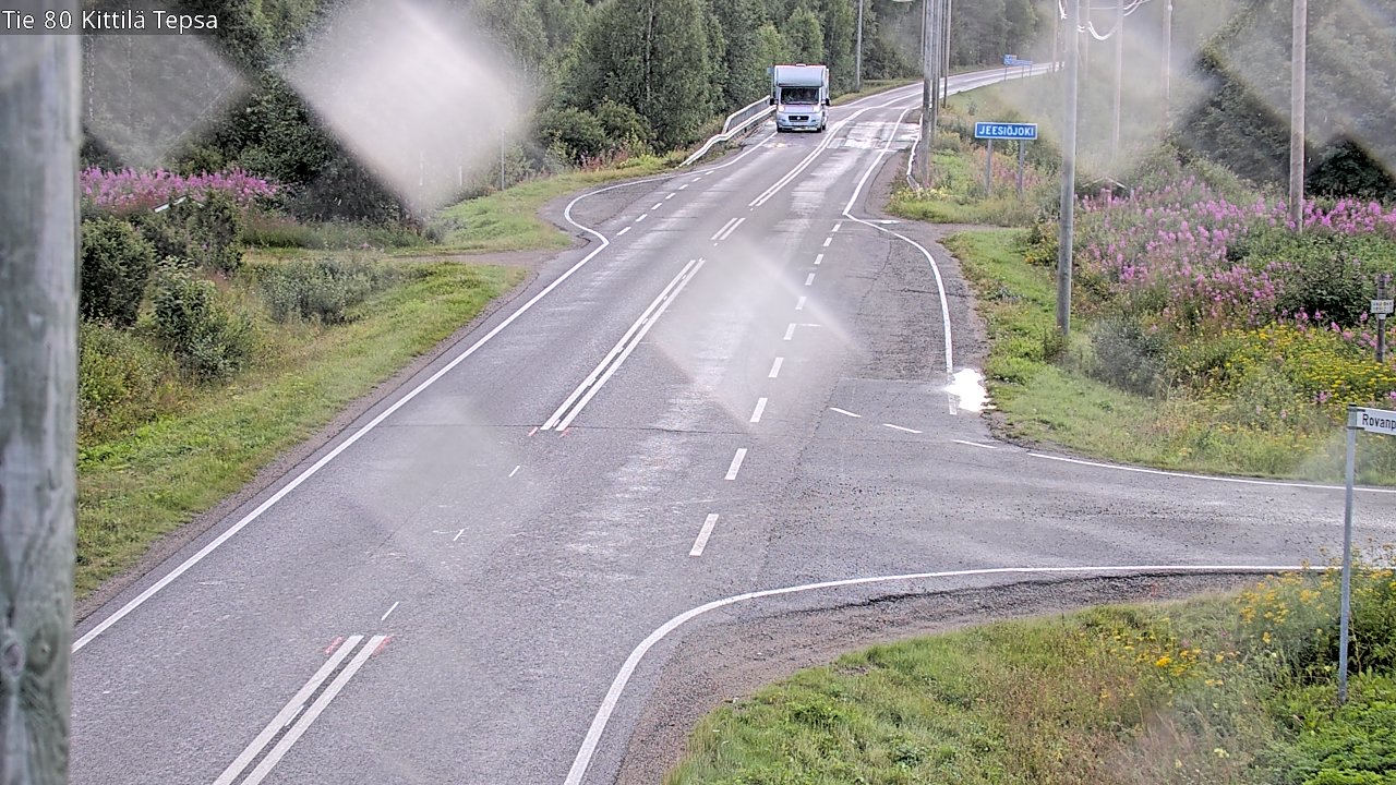 Kelikamerat Kuva Tie 80 Kittilä, Tepsa, Kittilä, Lappi