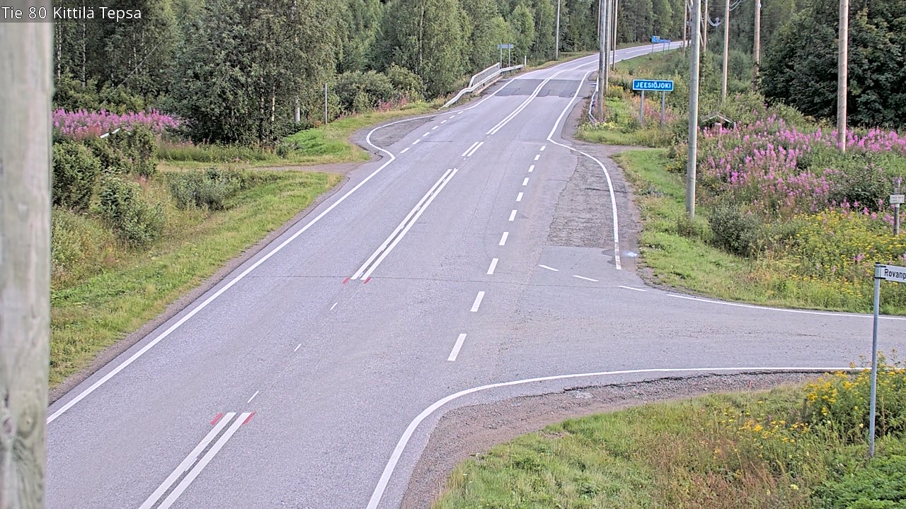 Kelikamerat Kuva Tie 80 Kittilä, Tepsa, Kittilä, Lappi