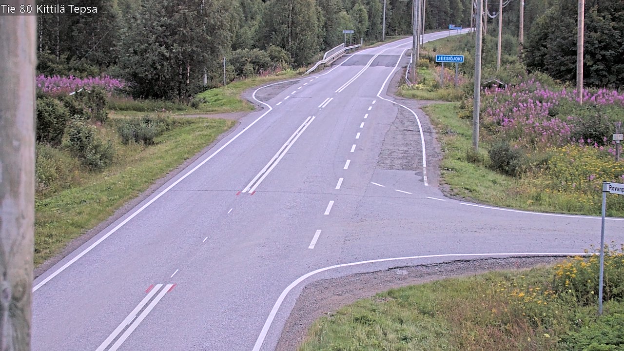 Kelikamerat Kuva Tie 80 Kittilä, Tepsa, Kittilä, Lappi