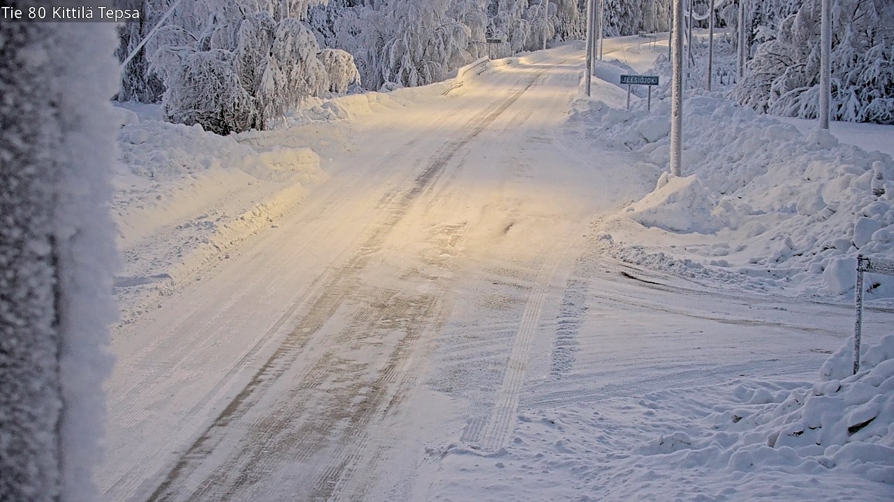 Kelikamerat Kuva Tie 80 Kittilä, Tepsa, Kittilä, Lappi