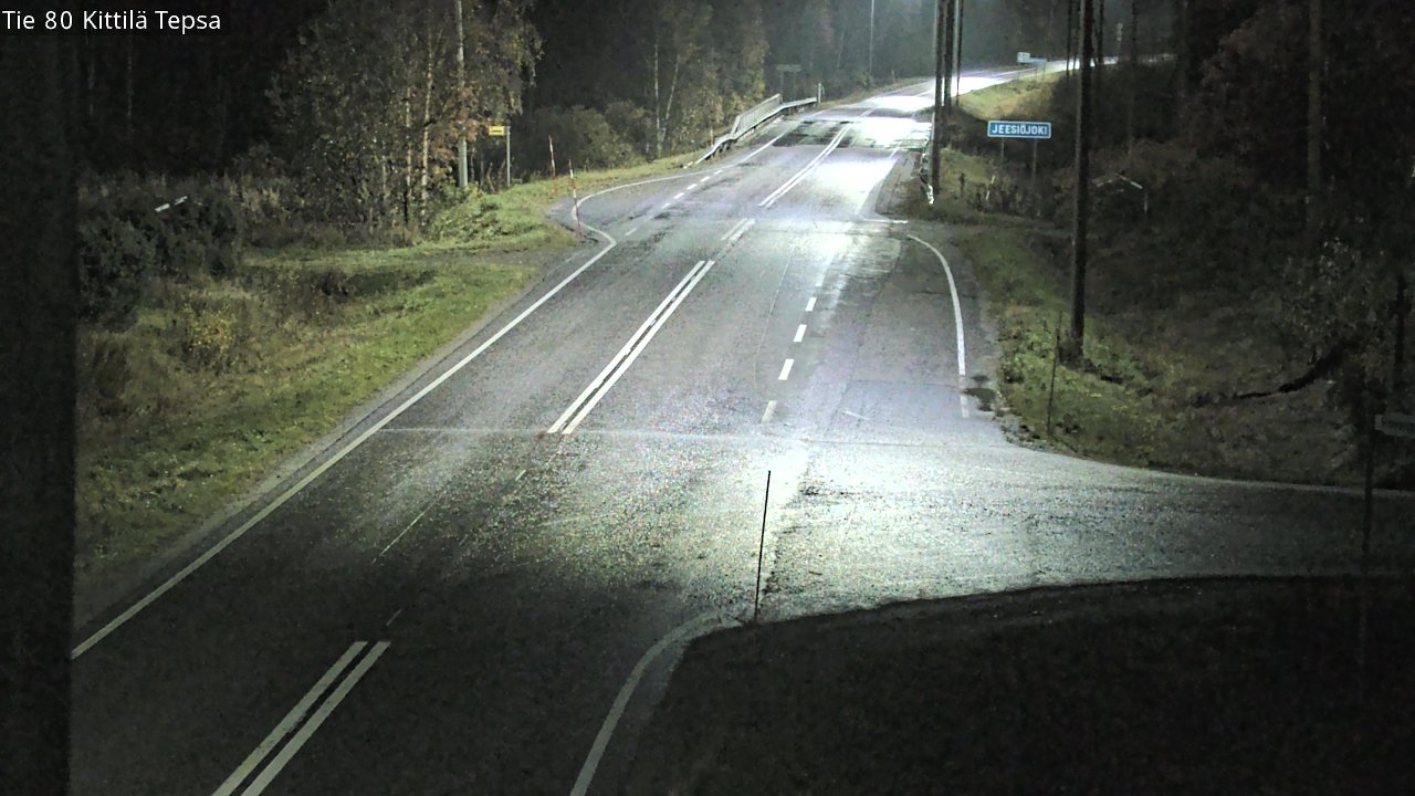 Kelikamerat Kuva Tie 80 Kittilä, Tepsa, Kittilä, Lappi