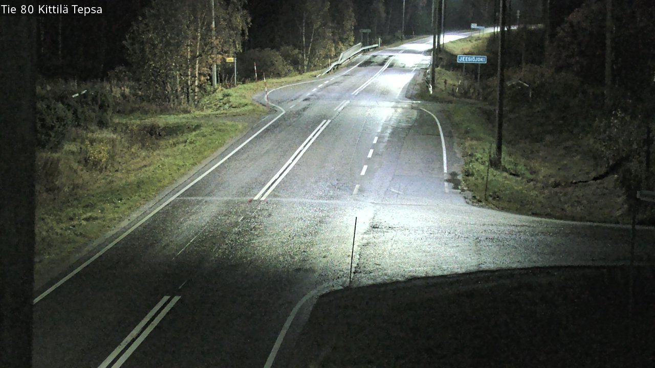 Kelikamerat Kuva Tie 80 Kittilä, Tepsa, Kittilä, Lappi
