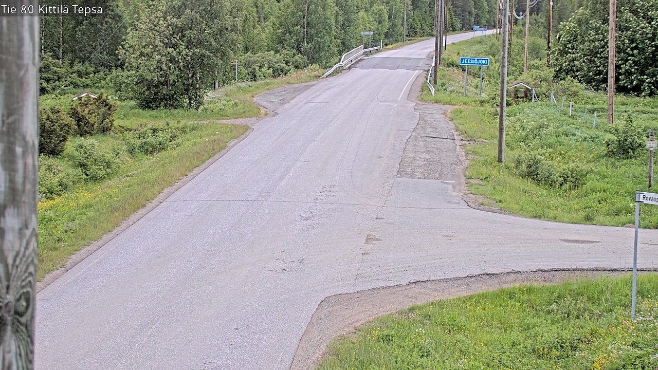 Kelikamerat Kuva Tie 80 Kittilä, Tepsa, Kittilä, Lappi