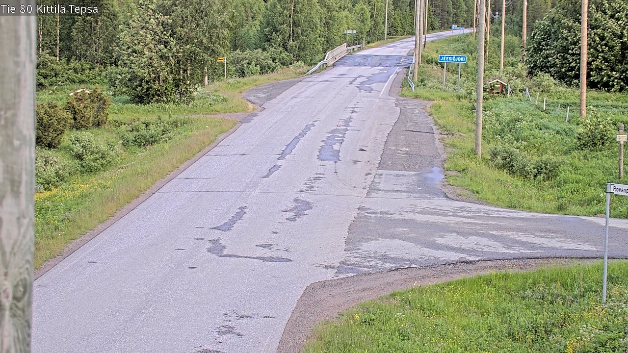 Kelikamerat Kuva Tie 80 Kittilä, Tepsa, Kittilä, Lappi
