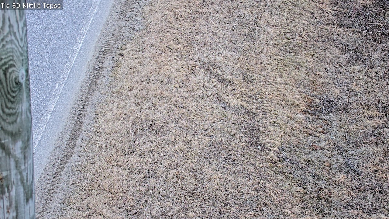 Weather Camera Image Road 80 Kittilä, Tepsa, Kittilä, Lappi