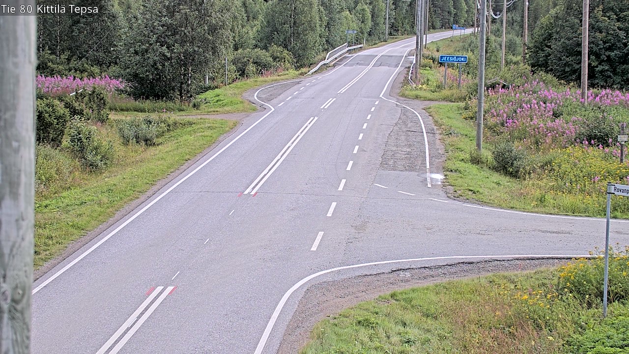 Kelikamerat Kuva Tie 80 Kittilä, Tepsa, Kittilä, Lappi
