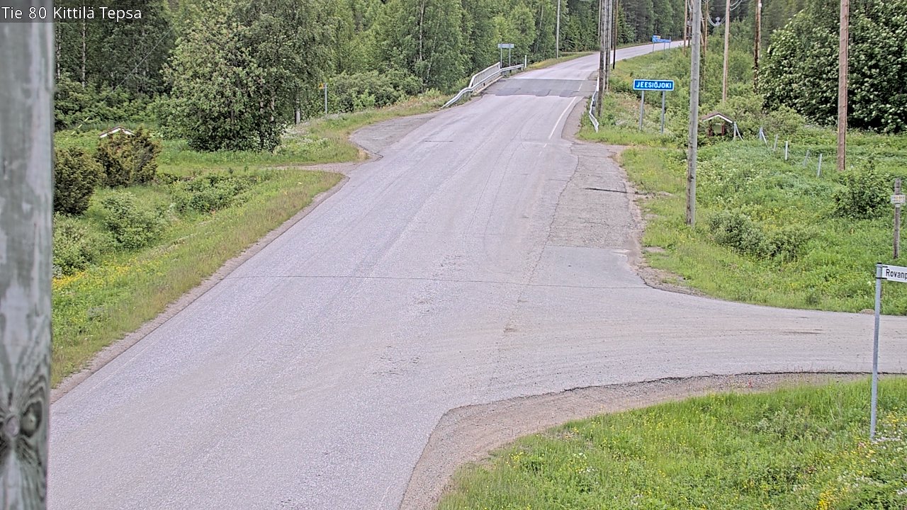 Kelikamerat Kuva Tie 80 Kittilä, Tepsa, Kittilä, Lappi