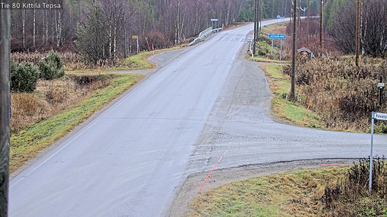 Kelikamerat Kuva Tie 80 Kittilä, Tepsa, Kittilä, Lappi