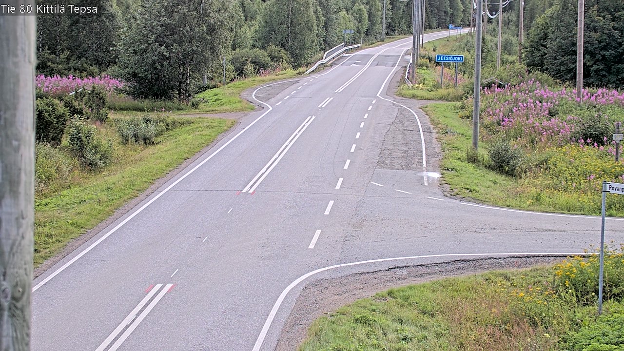 Kelikamerat Kuva Tie 80 Kittilä, Tepsa, Kittilä, Lappi