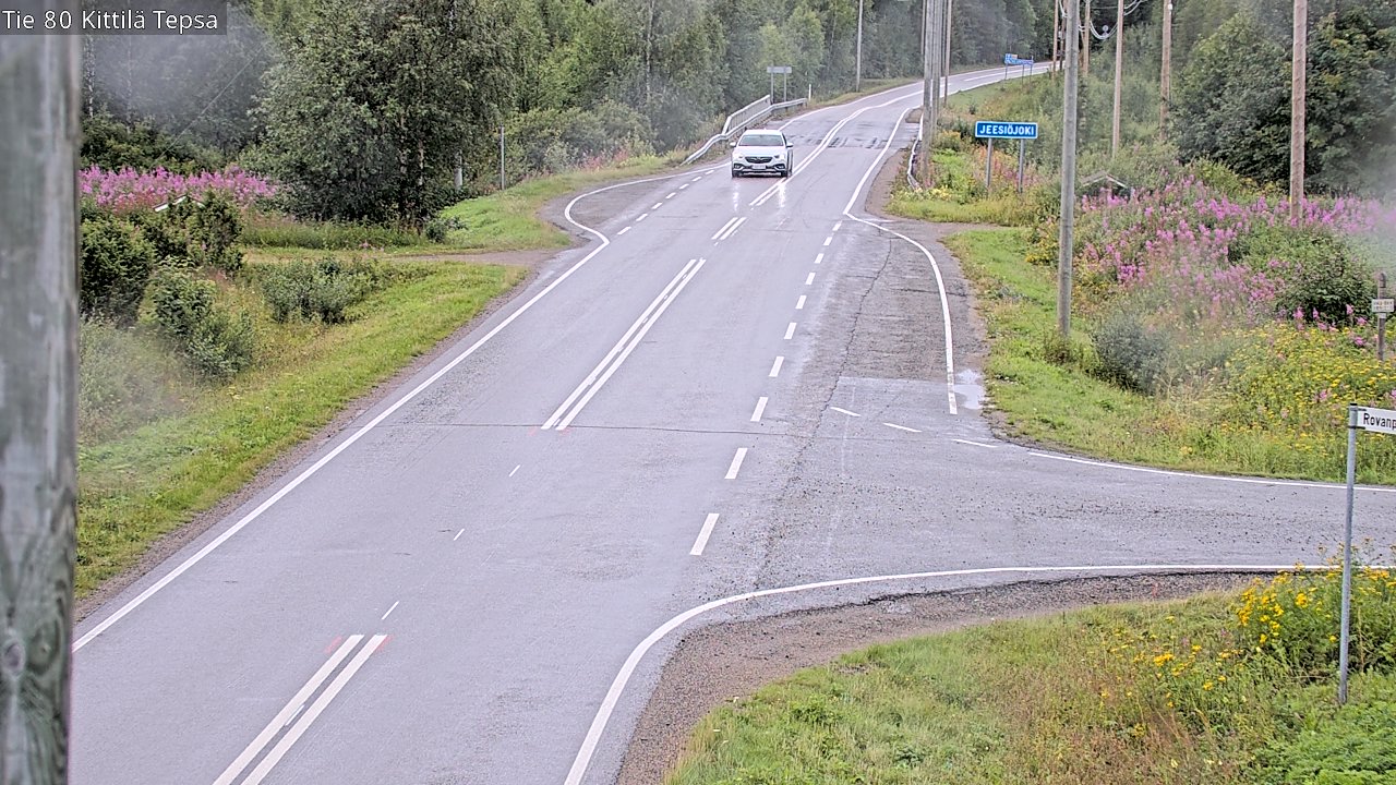 Kelikamerat Kuva Tie 80 Kittilä, Tepsa, Kittilä, Lappi