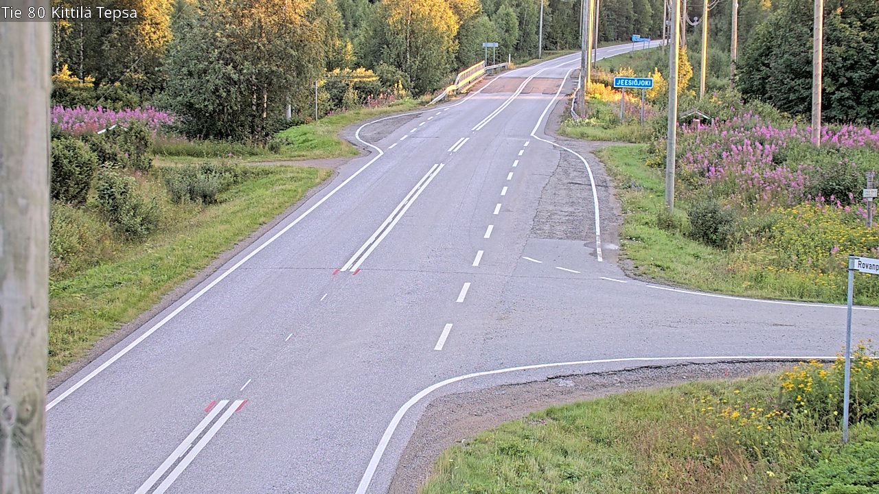 Kelikamerat Kuva Tie 80 Kittilä, Tepsa, Kittilä, Lappi