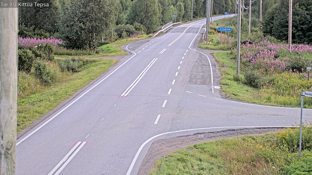 Kelikamerat Kuva Tie 80 Kittilä, Tepsa, Kittilä, Lappi