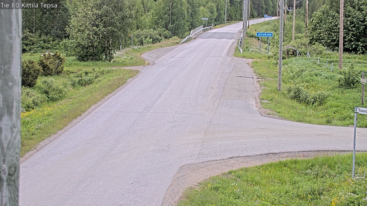 Kelikamerat Kuva Tie 80 Kittilä, Tepsa, Kittilä, Lappi