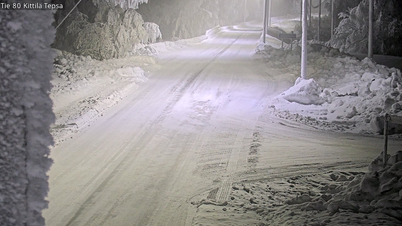 Kelikamerat Kuva Tie 80 Kittilä, Tepsa, Kittilä, Lappi