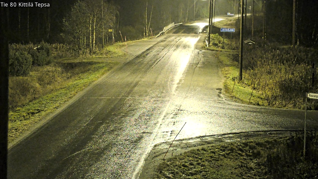 Kelikamerat Kuva Tie 80 Kittilä, Tepsa, Kittilä, Lappi