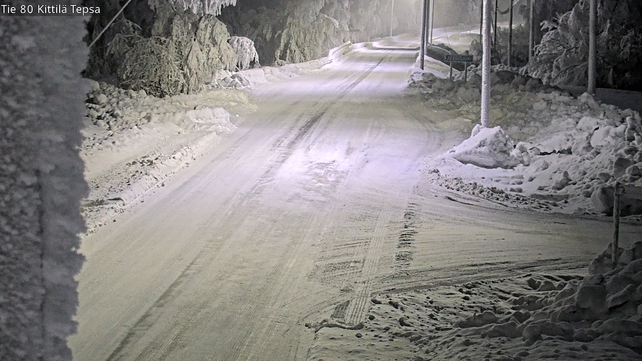 Kelikamerat Kuva Tie 80 Kittilä, Tepsa, Kittilä, Lappi