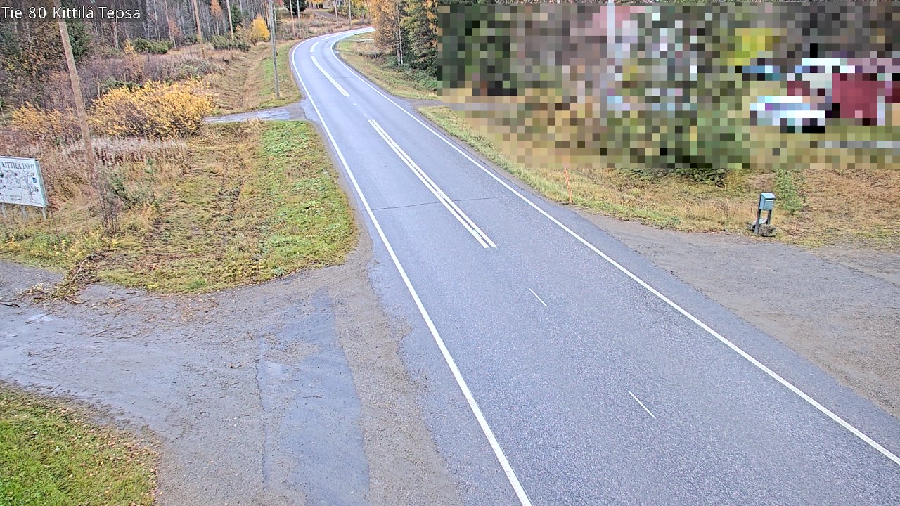 Kelikamerat Kuva Tie 80 Kittilä, Tepsa, Kittilä, Lappi