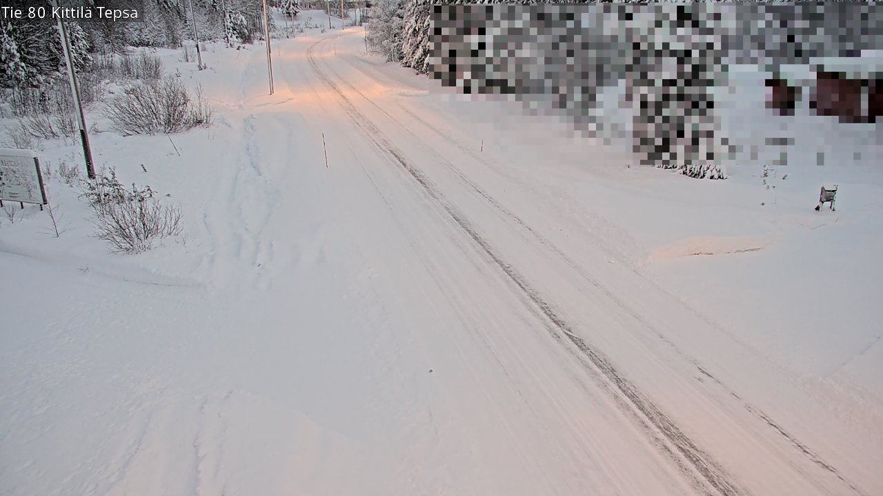 Kelikamerat Kuva Tie 80 Kittilä, Tepsa, Kittilä, Lappi