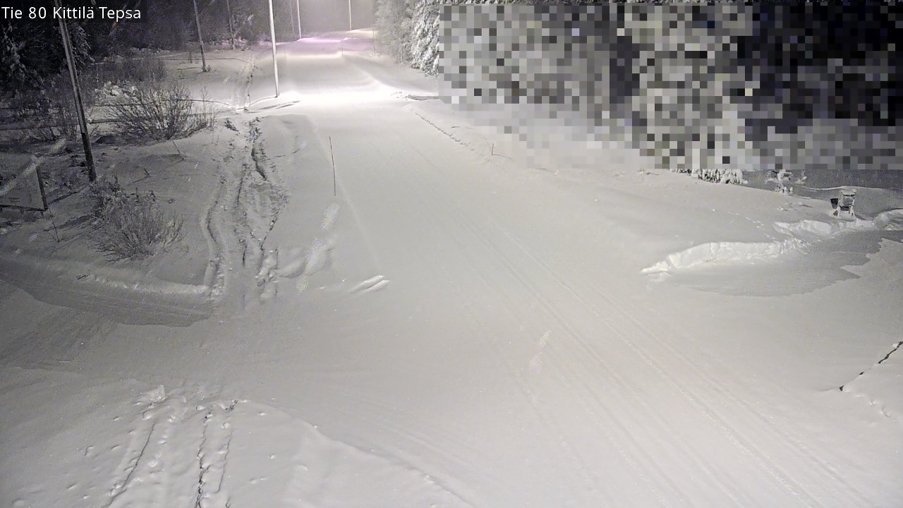 Kelikamerat Kuva Tie 80 Kittilä, Tepsa, Kittilä, Lappi
