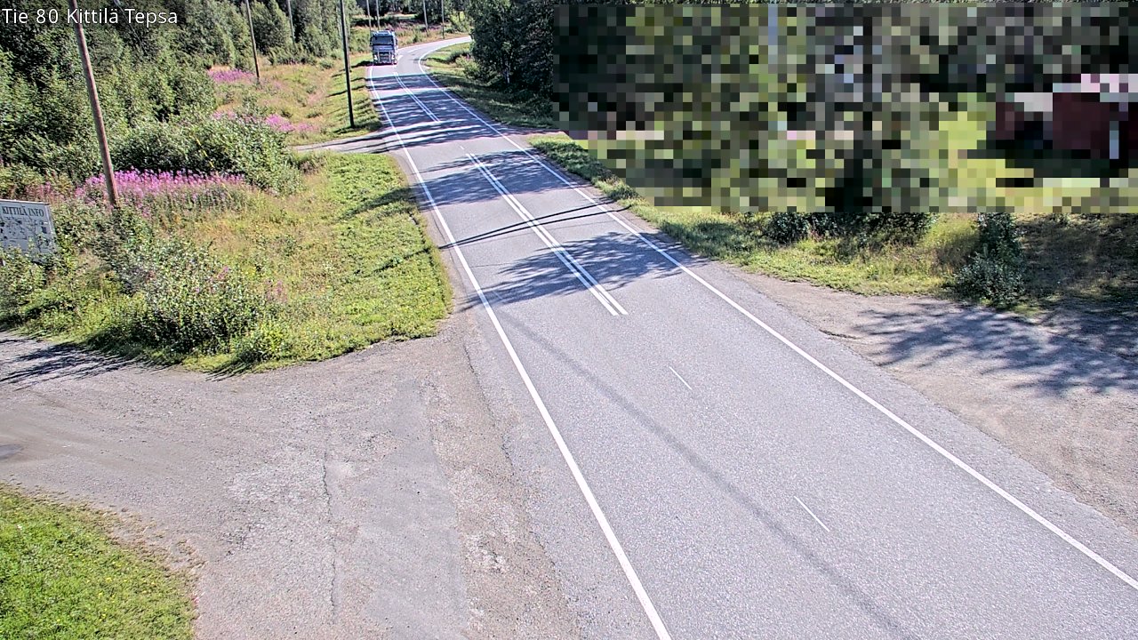 Kelikamerat Kuva Tie 80 Kittilä, Tepsa, Kittilä, Lappi