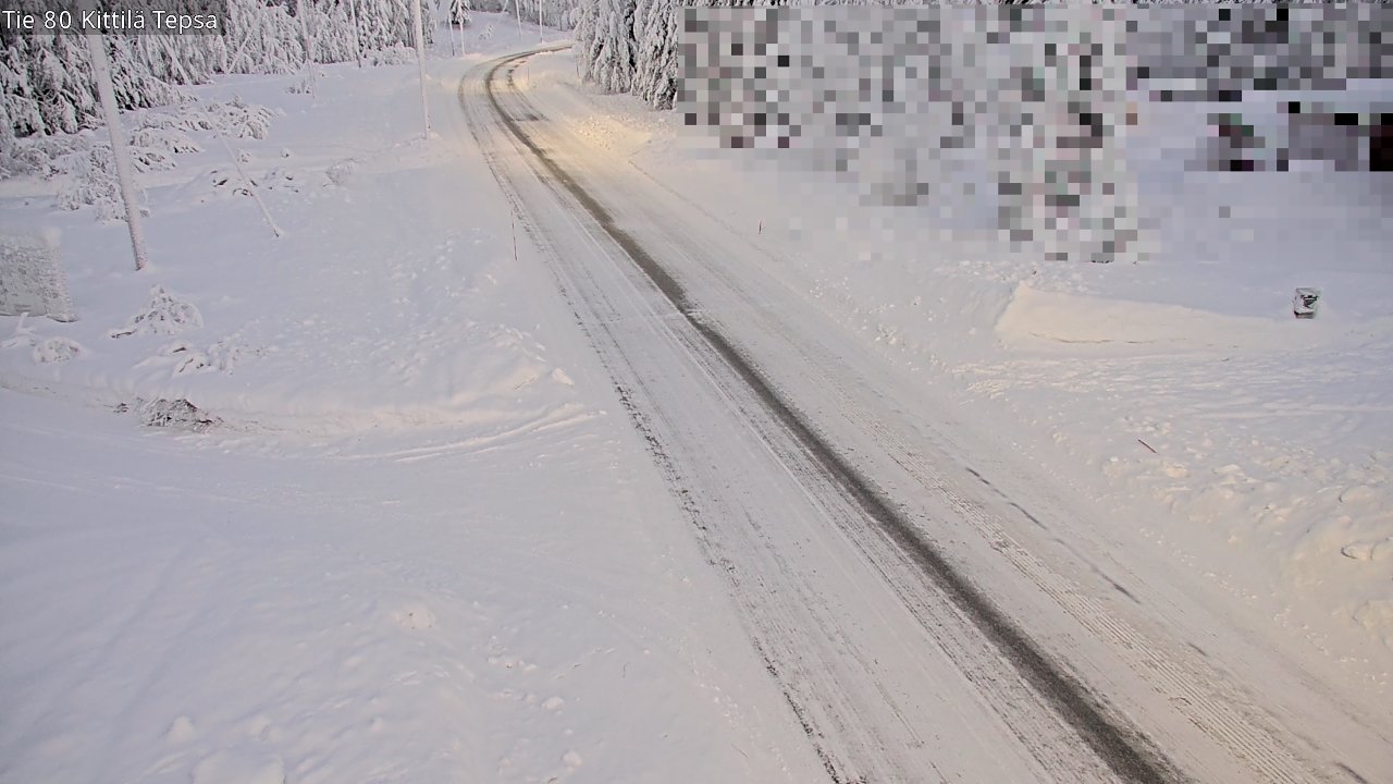 Kelikamerat Kuva Tie 80 Kittilä, Tepsa, Kittilä, Lappi