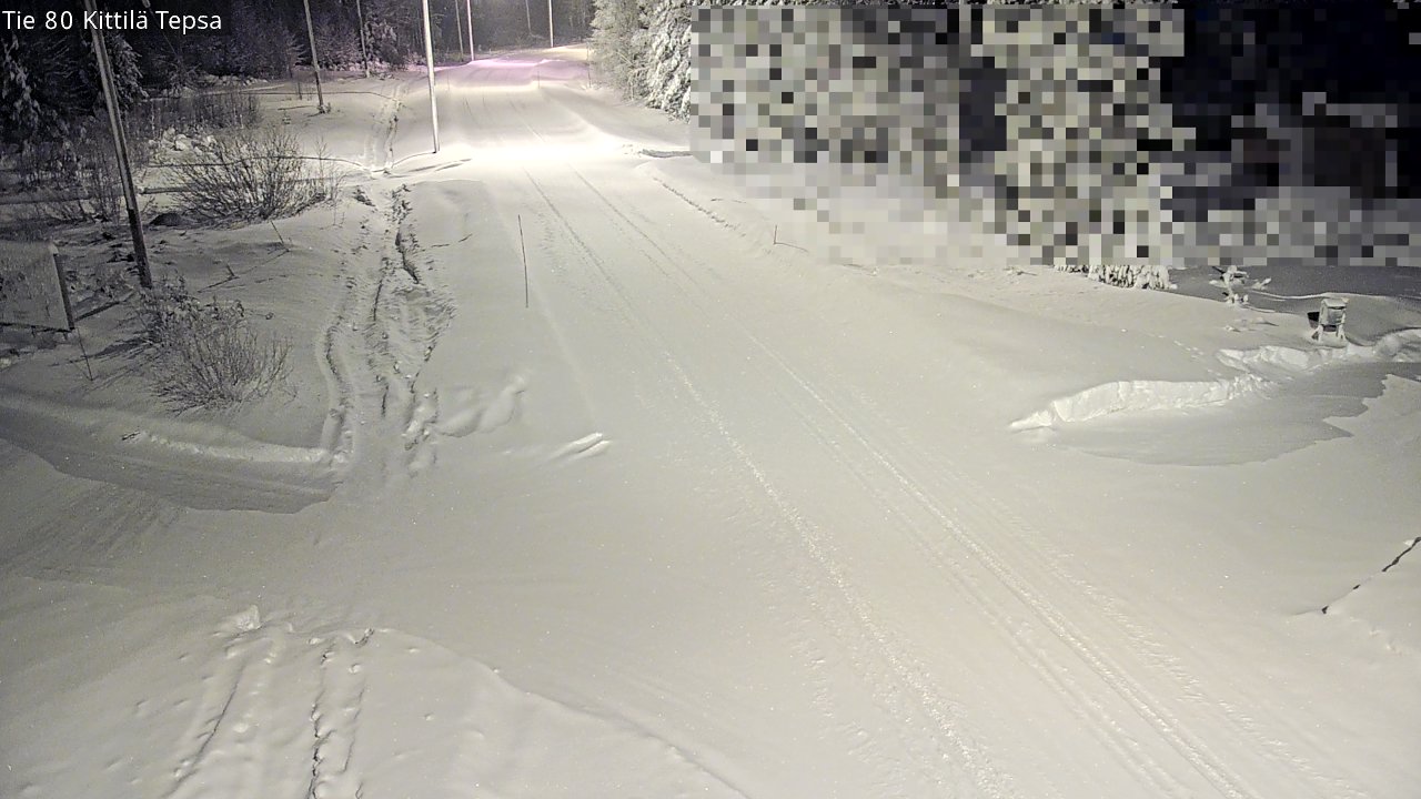 Kelikamerat Kuva Tie 80 Kittilä, Tepsa, Kittilä, Lappi