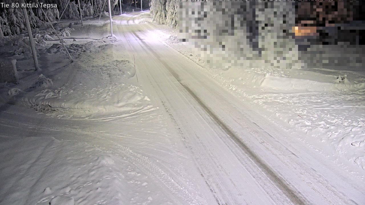Kelikamerat Kuva Tie 80 Kittilä, Tepsa, Kittilä, Lappi