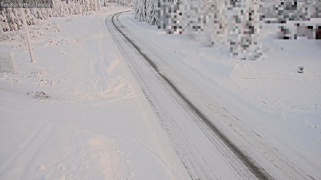 Kelikamerat Kuva Tie 80 Kittilä, Tepsa, Kittilä, Lappi