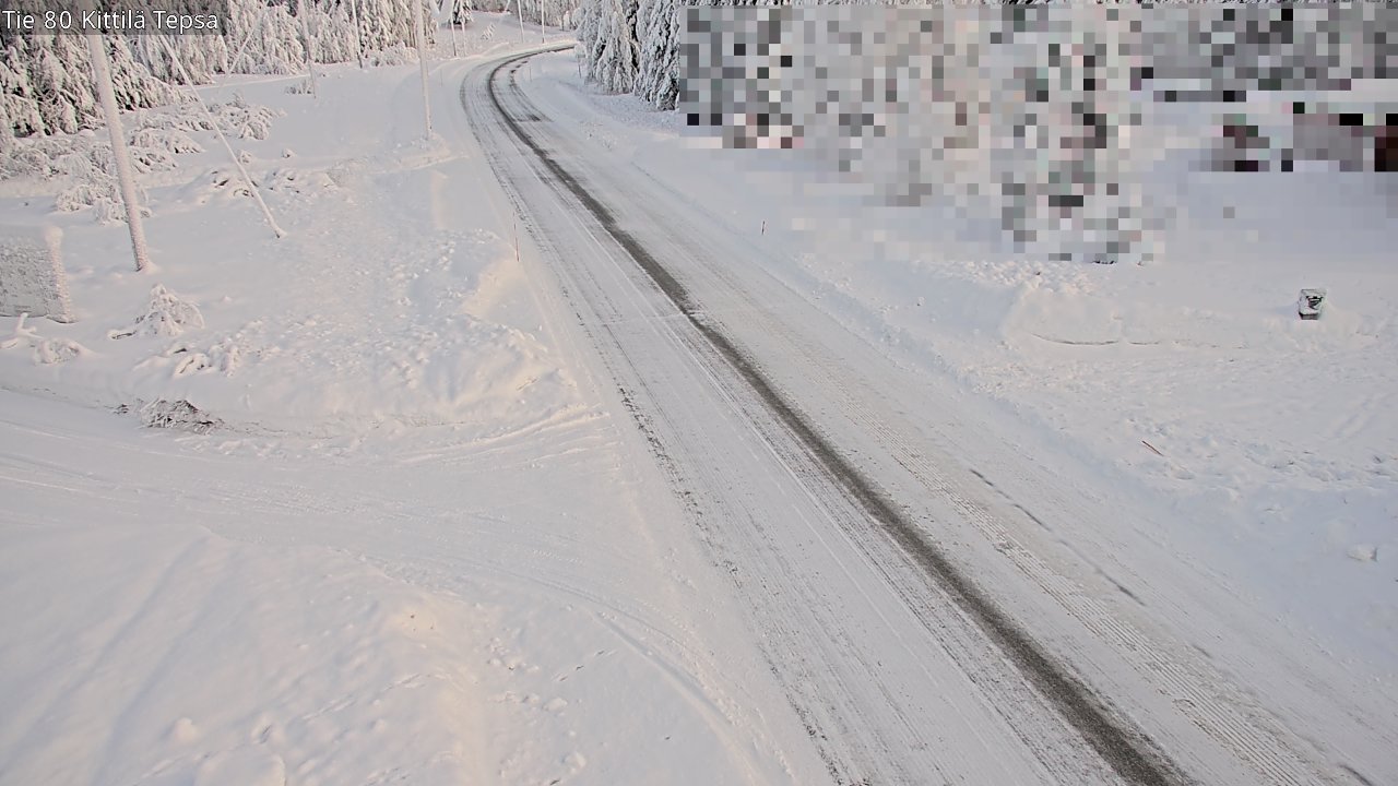 Kelikamerat Kuva Tie 80 Kittilä, Tepsa, Kittilä, Lappi