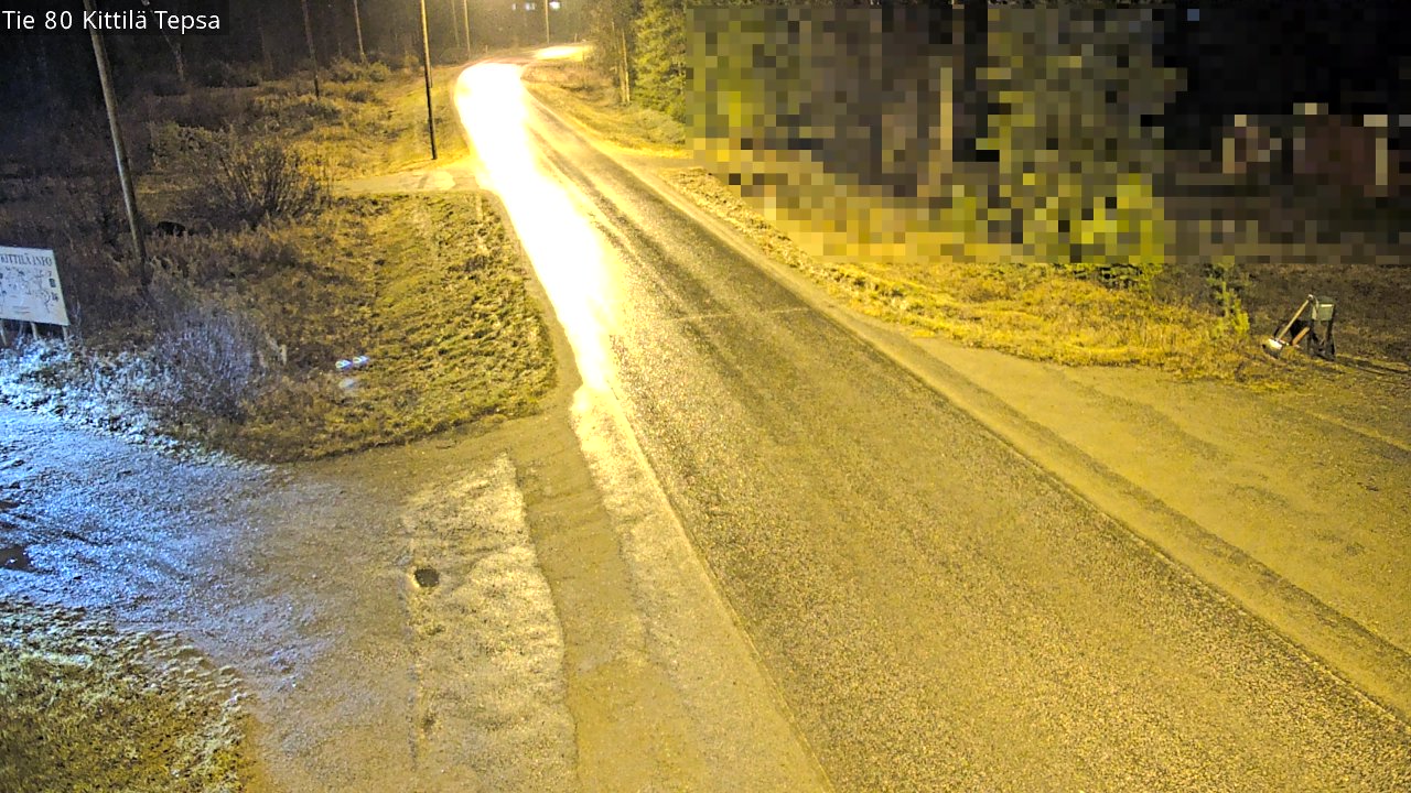 Kelikamerat Kuva Tie 80 Kittilä, Tepsa, Kittilä, Lappi